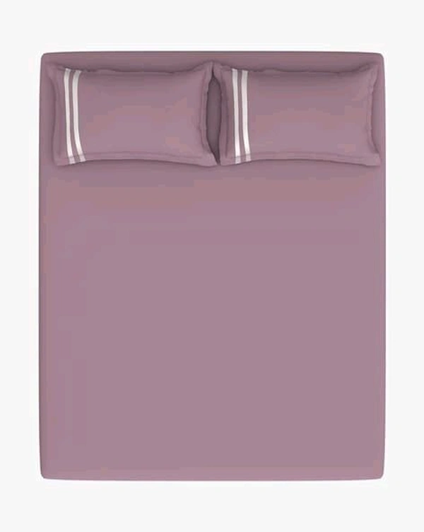 Super King Size Bedsheet 3 X 3 Meter Bed Sheet With 2 Pillow Covers Plain Heavy Tc Premium Quality Smooth Bedsheet Shop Online - 3.00 M X 3.00 M