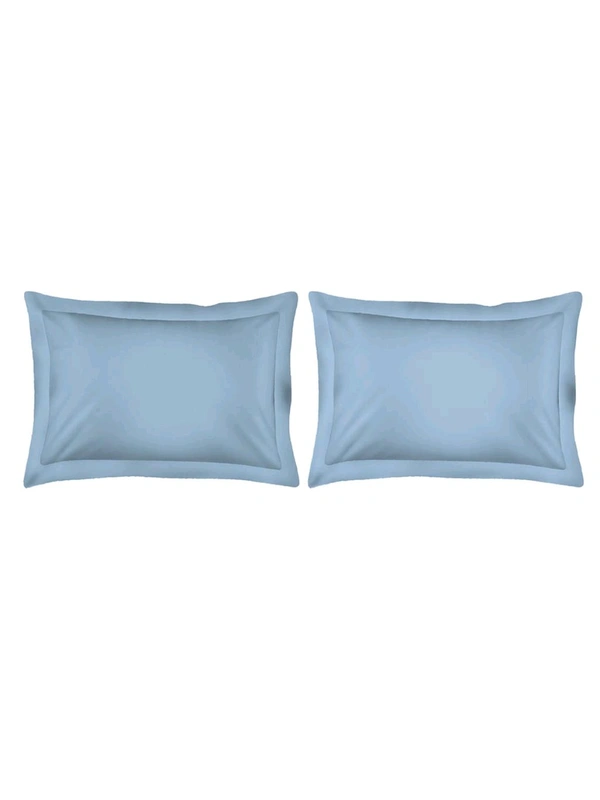 King size BedSheet Plain 400 Tc Cotton Double Bed sheet Heavy Tc 108" X 108"  - 2.74 M X 2.74 M