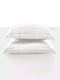 Super King Size Bedsheet 3 X 3 Meter Bed Sheet With 2 Pillow Covers White Plain 400 Tc Heavy Thread Count Premium Quality Bedsheet Shop Online - 3.00 M X 3.00 M