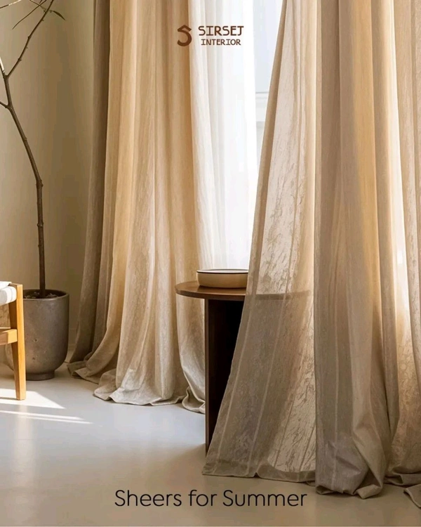 Customize Window Curtains in Surat India  - Sheer Curtains, Window Curtain