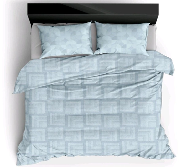 2 Single Cotton Bedsheets 60" X 100" With 2 Pillow Covers In ahmedabad At Wholesale Price Best Quality - 1.50 M X 2.54 M - 2pc