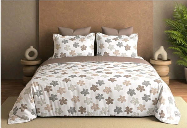 Pure Cotton Super King Size Bedsheets 10 Feet X 10 Feet with 2 pillow covers 400 Tc Heavy Premium Quality Smooth Bedsheet Shop Online - 3.00 M X 3.00 M