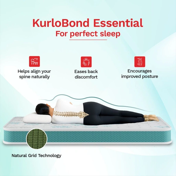 Kurlon Kurlobond Essential Mattress 5 Inch Thickness in Ahmedabad - 72 X 30, 5 Inch Thickness
