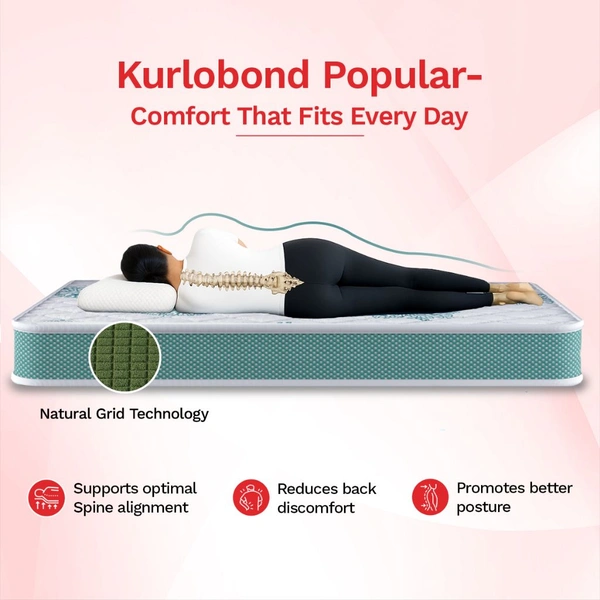 Kurlon Kurlobond Popular Mattress 6 Inch Thickness in Ahmedabad - 72 X 30, 6 Inch Thickness