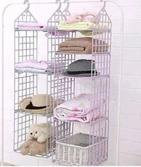   MULTILAYER FOLDABLE STORAGE RACK - White