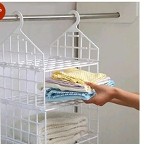   MULTILAYER FOLDABLE STORAGE RACK - White