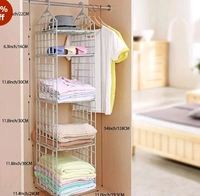   MULTILAYER FOLDABLE STORAGE RACK - White