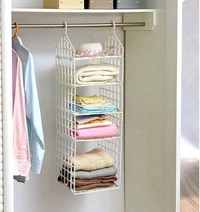   MULTILAYER FOLDABLE STORAGE RACK - White