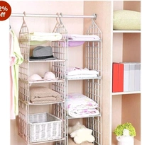   MULTILAYER FOLDABLE STORAGE RACK - White