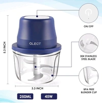 Electric Chopper - Blue