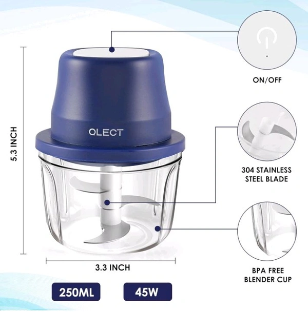 Electric Chopper - Blue