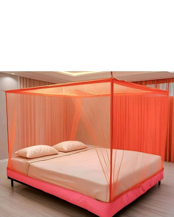 Portable Mosquito Net - Yellow Orange