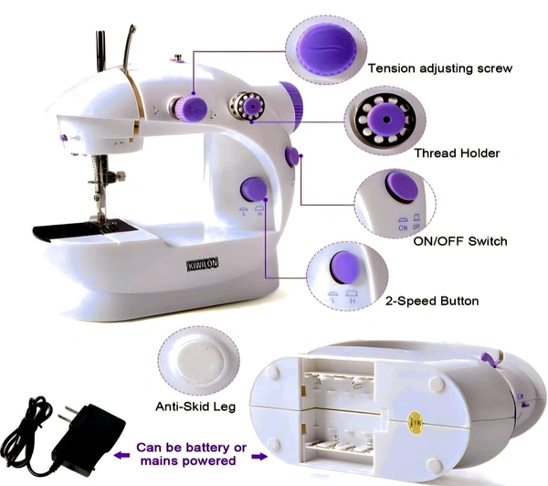 Electric silai machine - Mauve