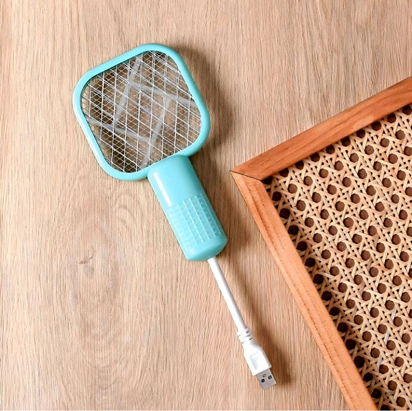 USB mosquito killer racket - Tickle Me Pink