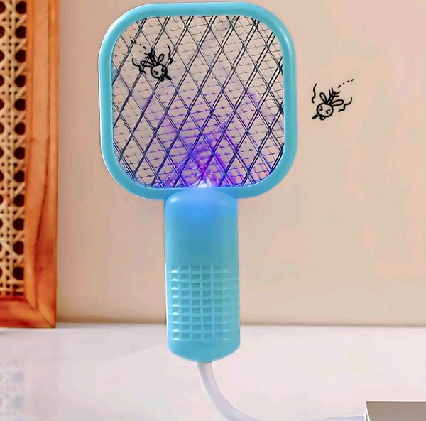 USB mosquito killer racket - Tickle Me Pink
