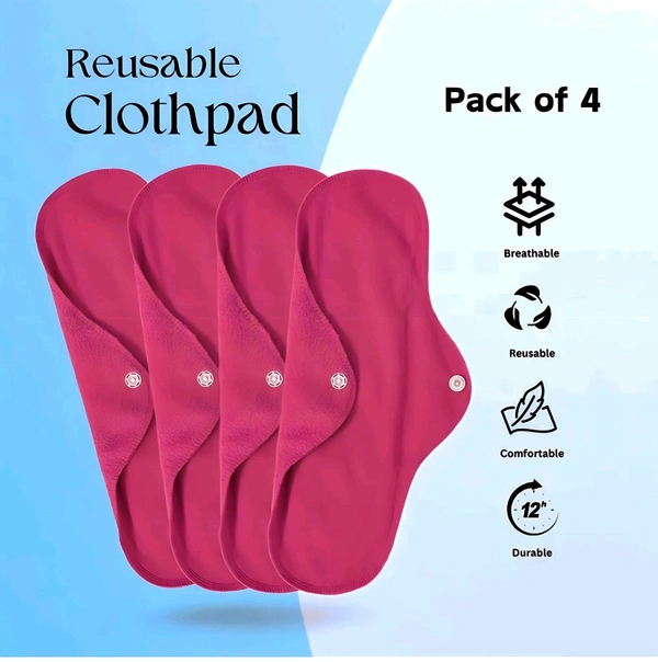 Reusable cloth pads - Wild Watermelon, XL. Xll.M .L