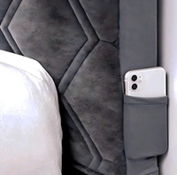Bed headboard cover - Mercury