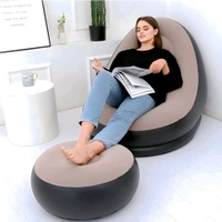Inflatable air sofa - Dove Gray