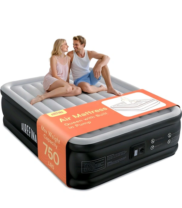 Portable inflatable bed - Dove Gray