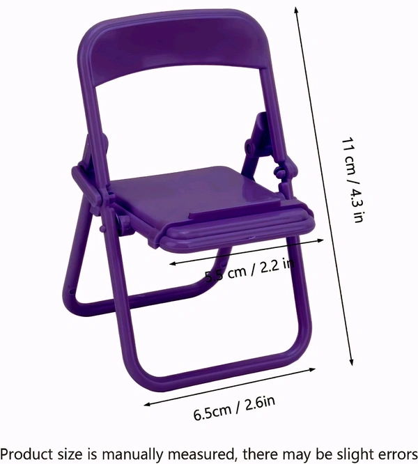 Mini Chair Shape Mobile Stand - Mulled Wine