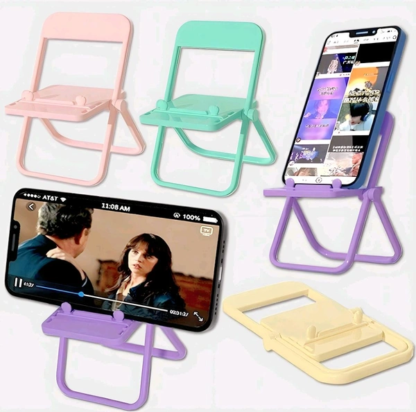 Mini Chair Shape Mobile Stand - Mulled Wine