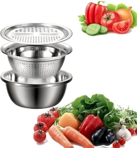 3 in 1 vegetable cutter basket