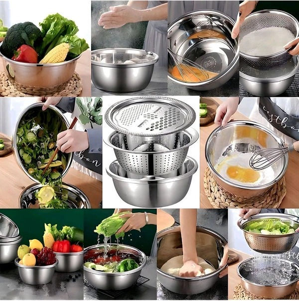 3 in 1 vegetable cutter basket