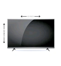 NAJARA FASHION For LED/LCD TV Cover (All Models) 39 to 45 Inch Display for 45 inch For LED/LCD TV Cover (All Models) 39 to 45 Inch - White, 32inch
