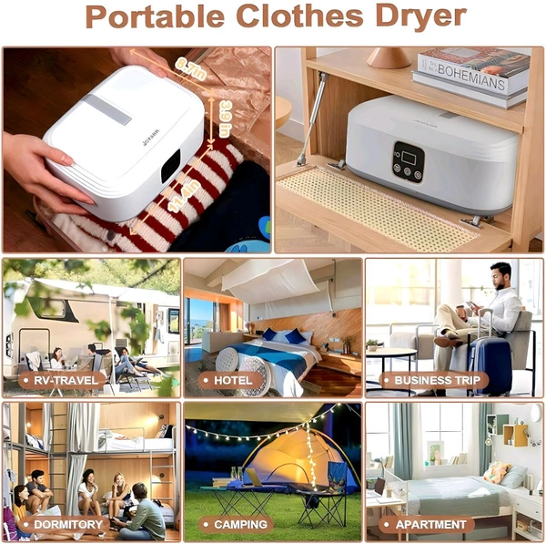 Electric
Cloth Dryer - White