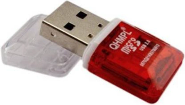 Original Quantum Card Reader QHM 5570 Card Reader  (Red)