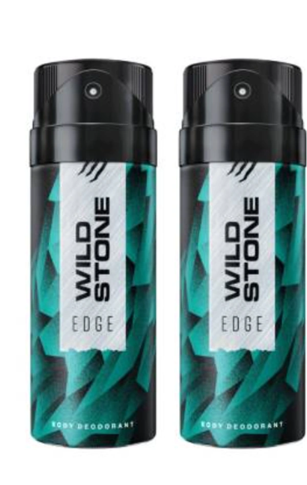 Wild Stone Edge Deodorant Combo for Men - 300ml (Pack of 2, 150ml each) Body Spray - For Men  (300 ml, Pack of 2)