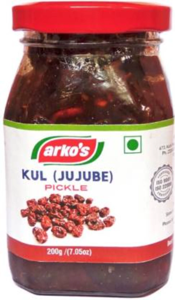ARKOS Homemade Kul (jujube) Pickle, 200g Mixed Pickle  (200 g)