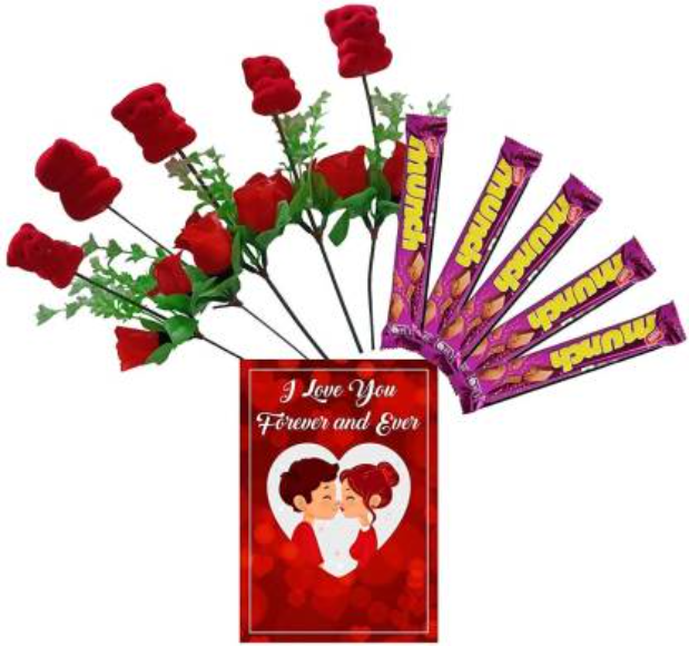 Valentines Gift for Girlfriend | Order Romantic V Day Gift for Girlfriend/Fiancee  | Cadbury Gifting India