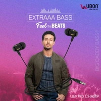 Ubon UB-770 Wired Headset  (Black, In the Ear) - BLACK
