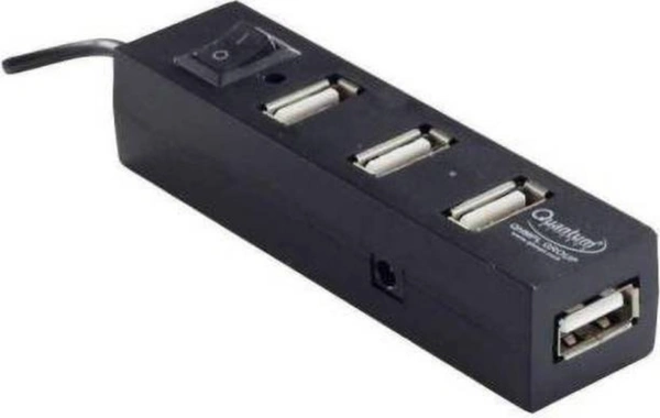 QUANTUM QHM 6660 USB Hub (Black) QHM 6660 USB Hub  (Black) - black