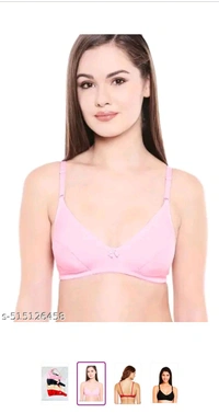 Women non padded every day use bra pack of 4 - 34B