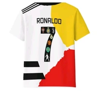 RONALDO ALL CLUBS IN ONE JERSEY - White, M