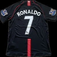 RONALDO RETRO 2008 JERSEY BLACK - Black, XXS
