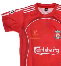 RETRO JERSEY COMBO AC MILAN LIVERPOOL BARCELONA  - Red, 4-5