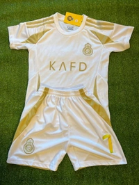 RONALDO 24/25 3RD KIT AL NASSR WIRH SHORTS - White, XS