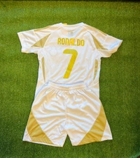 RONALDO 24/25 3RD KIT AL NASSR WIRH SHORTS - White, XS