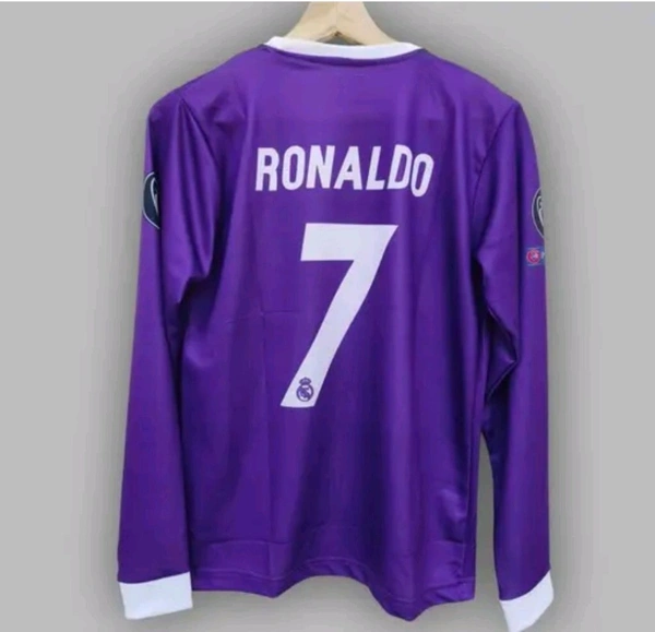 RONALDO 2017 REAL MADRID 3RD KIT  - Electric Violet, S