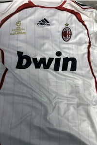 AC MILAN RETRO JERSEY 2006 FULL SLEEVES - Guardsman Red, M