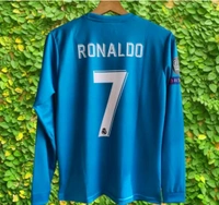 Ronaldo 2018 Blue KIT REAL MADRID FULL SLEEVES  - Royal Blue, L