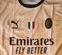 Ac Milan CUSTOM MADE JERSEY  - Bright Sun, S