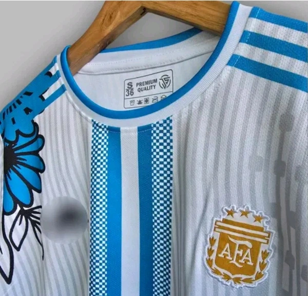 Messi CUSTOM MADE JERSEY  - Royal Blue, M