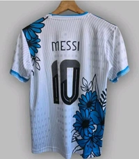 Messi CUSTOM MADE JERSEY  - Royal Blue, M