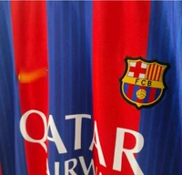 BARCELONA JERSEY 2016 HOME - Red, XL