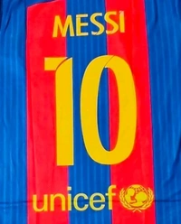 BARCELONA JERSEY 2016 HOME - Red, XL