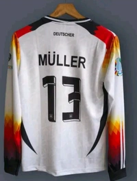 GERMANY 2024 EURO JERSEY - Yellow Orange, M